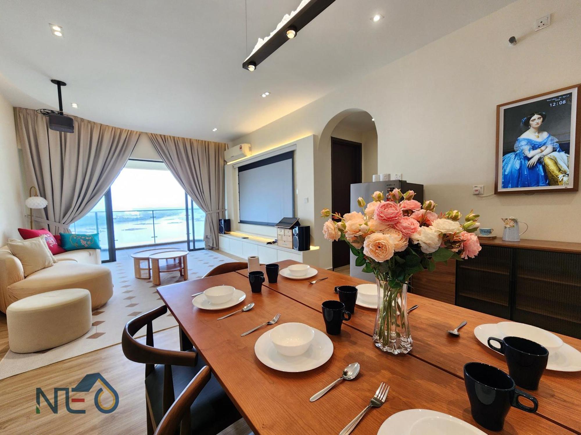 Country Garden Danga Bay Instyle Sea View Homestay Suite By Neo Johor Bahru Zimmer foto